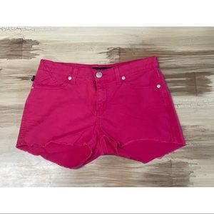 Rock & Republic Lolita Cut Off Shorts Barbie Pink Size 8